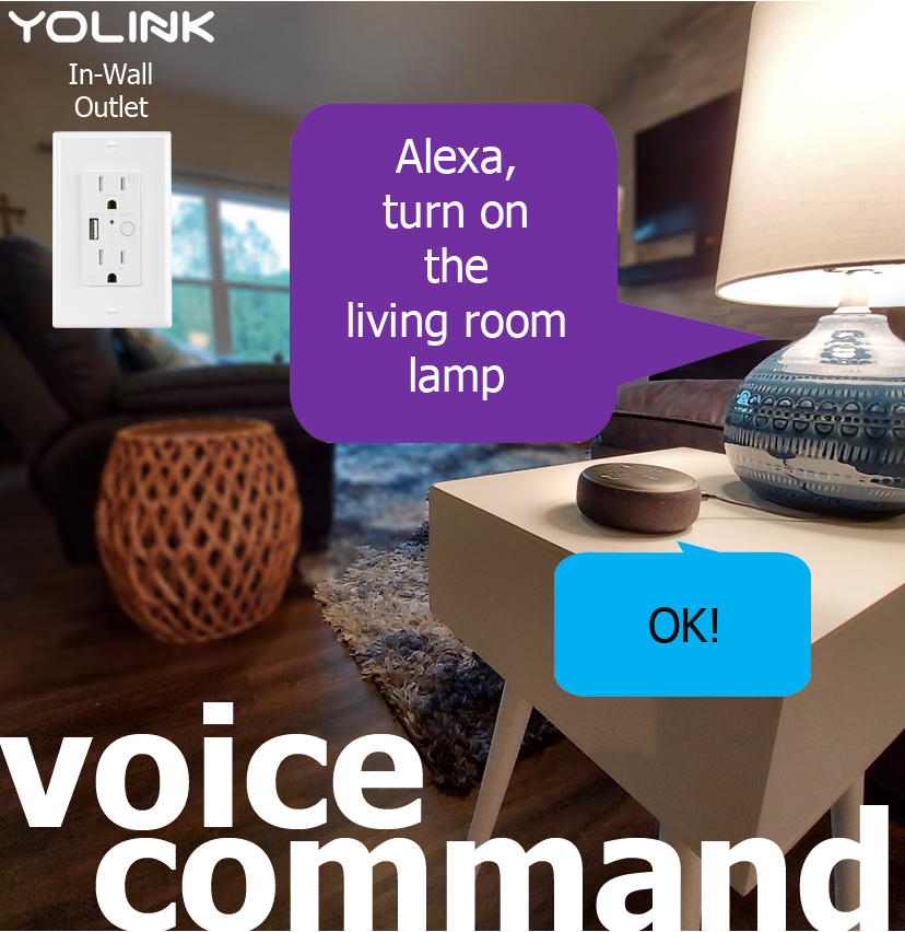 Smart wall online outlet alexa