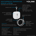 SpeakerHub & Two Weatherproof Temperature Sensors w/Probe Starter Kit - YoLink