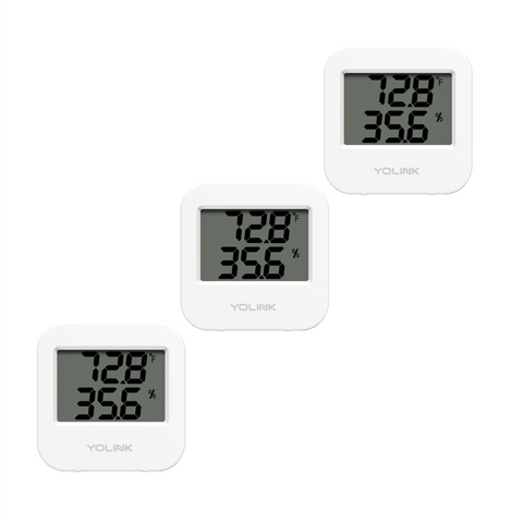 Weatherproof Temperature and Humidity Sensor, Hub Required! – YoLink