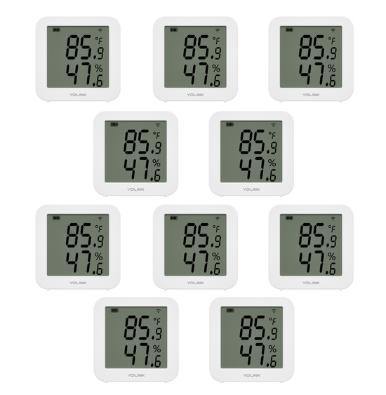 X3 Temperature & Humidity Sensor 10-Pack, Hub Required