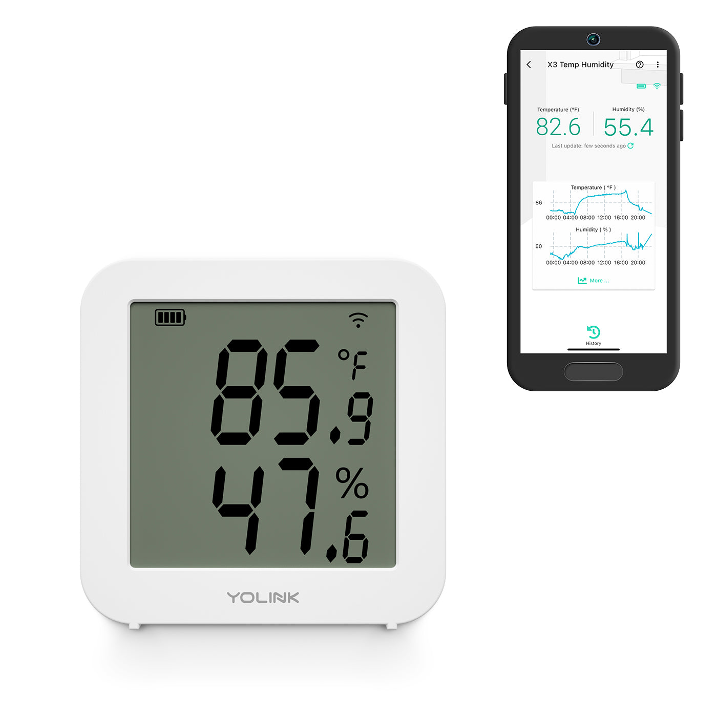 Smart Life (Model TH16) WIFI Thermometer Hygrometer Temperature Humidity  Sensor