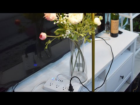 Load and play video in Gallery viewer, YoLink Smart Power Strip Works with Alexa, Google Assistant, and IFTTT, YoLink Hub Required

