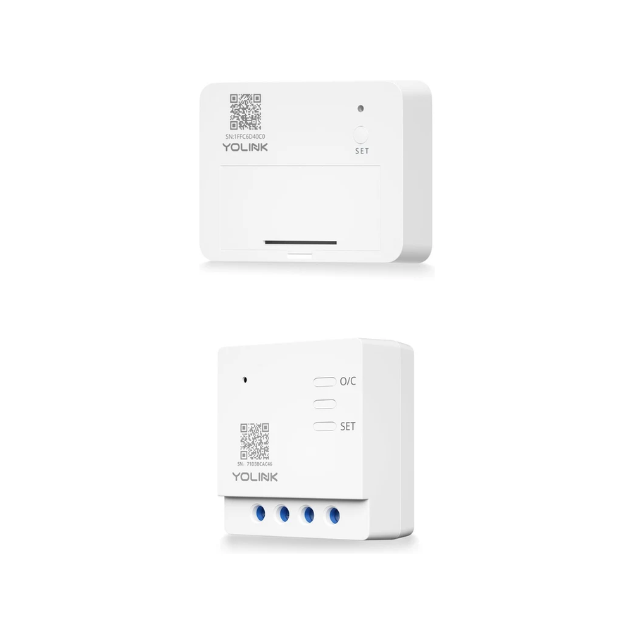 Smart Garage Door Kit 1: Garage Door Controller, Garage Door Sensor (YoLink)