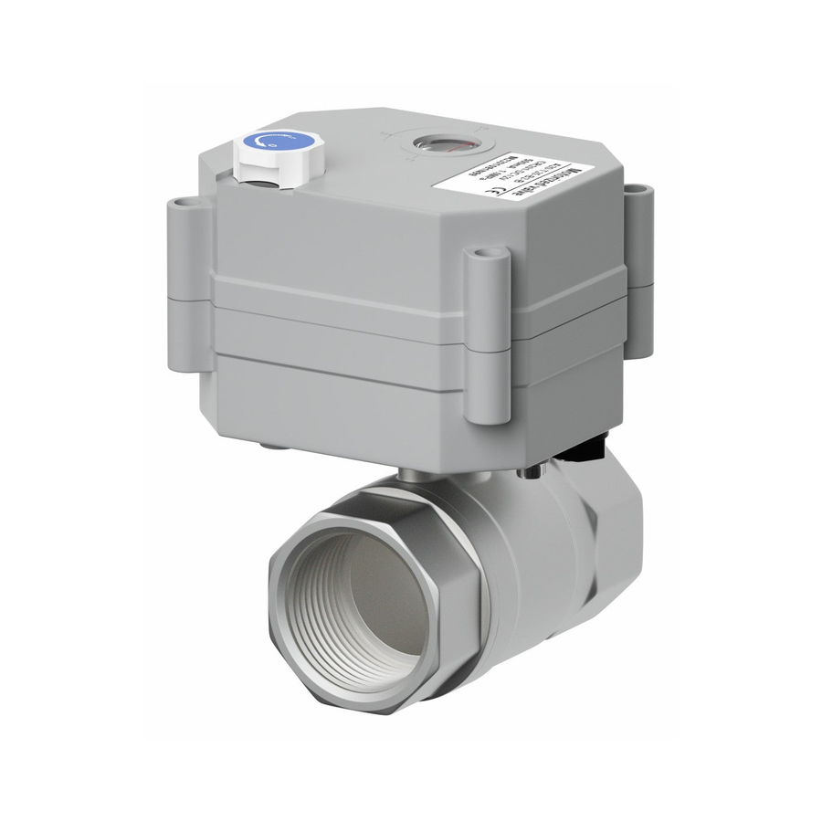 Valve Controller 2, size 1/2-Inch DN Series Stainless Steel Motorized Valve