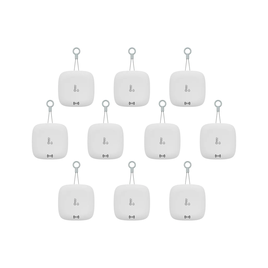 Weatherproof Temperature and Humidity Sensor 10-Pack