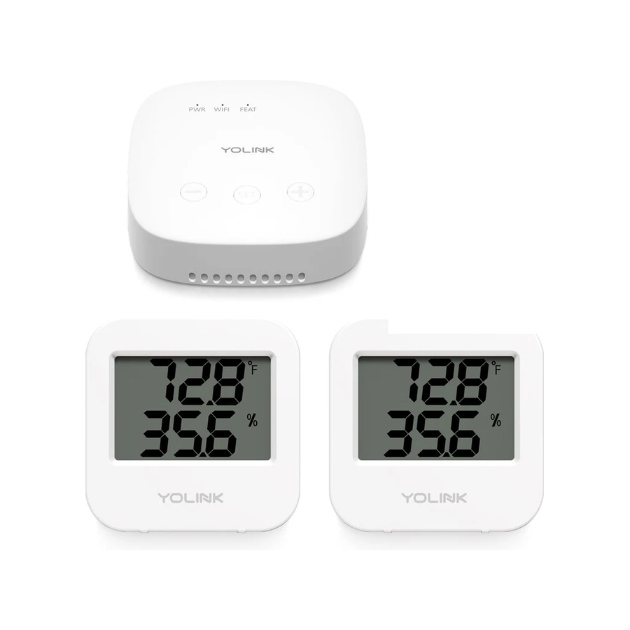 SpeakerHub & Two Temperature & Humidity Sensors Smart Home Starter Kit