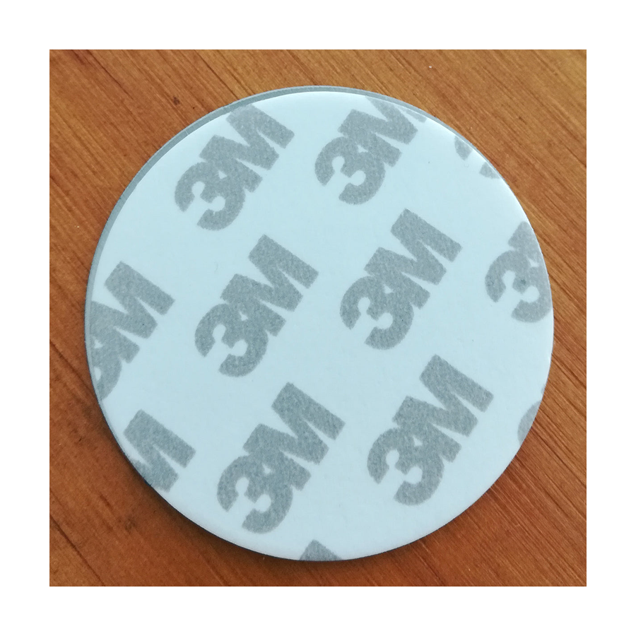 Metal Plate with a 3M Sticker for the YoLink Motion Sensor, 2 Pack - YoLink — 3M adhesive mounting plate rear on original photographic background