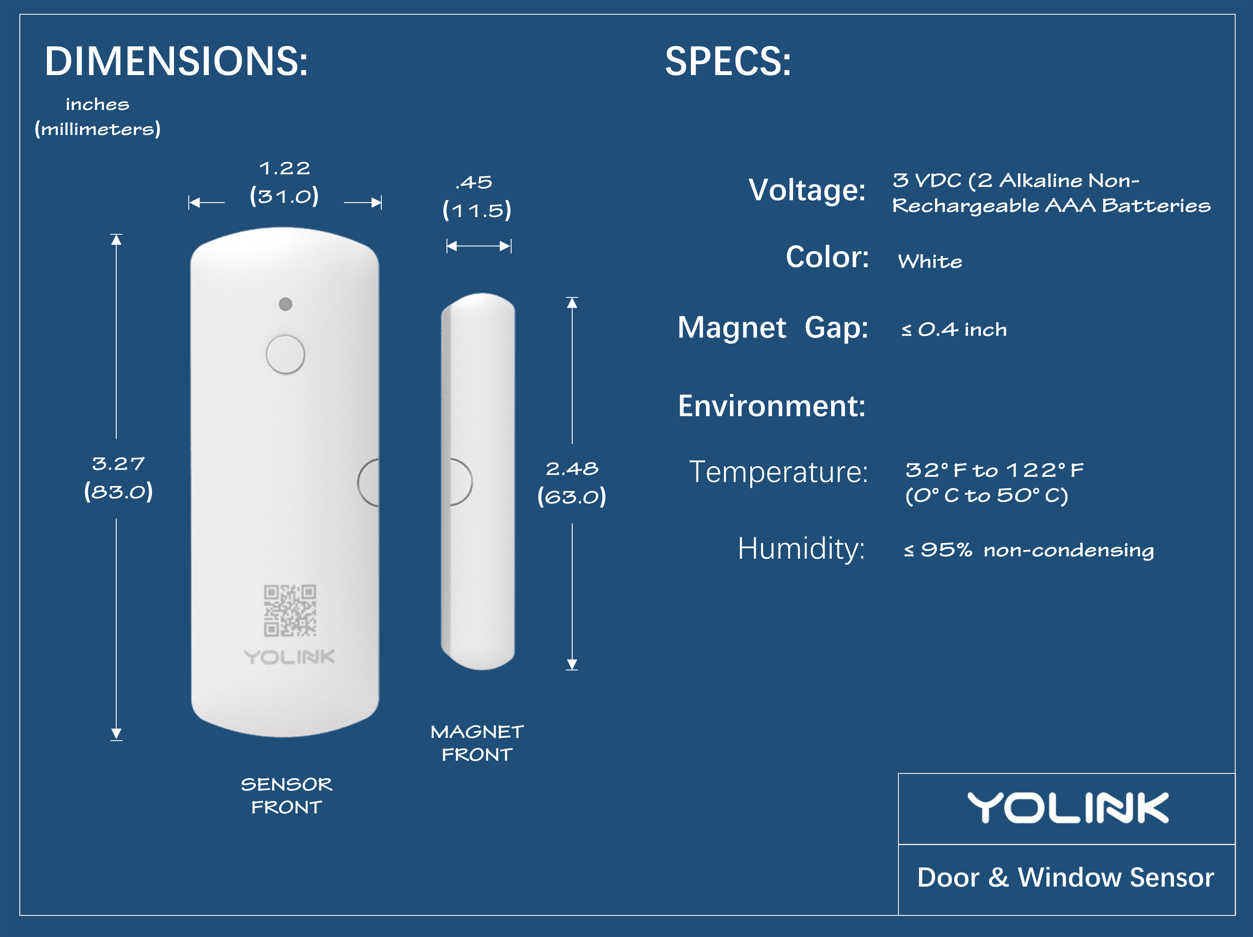 YoLink Home Security Starter Kit - Wireless Smart DIY Burglar Alarm, Intrusion Detection, LoRa, Motion, Door Sensors, Siren & Hub - YoLink