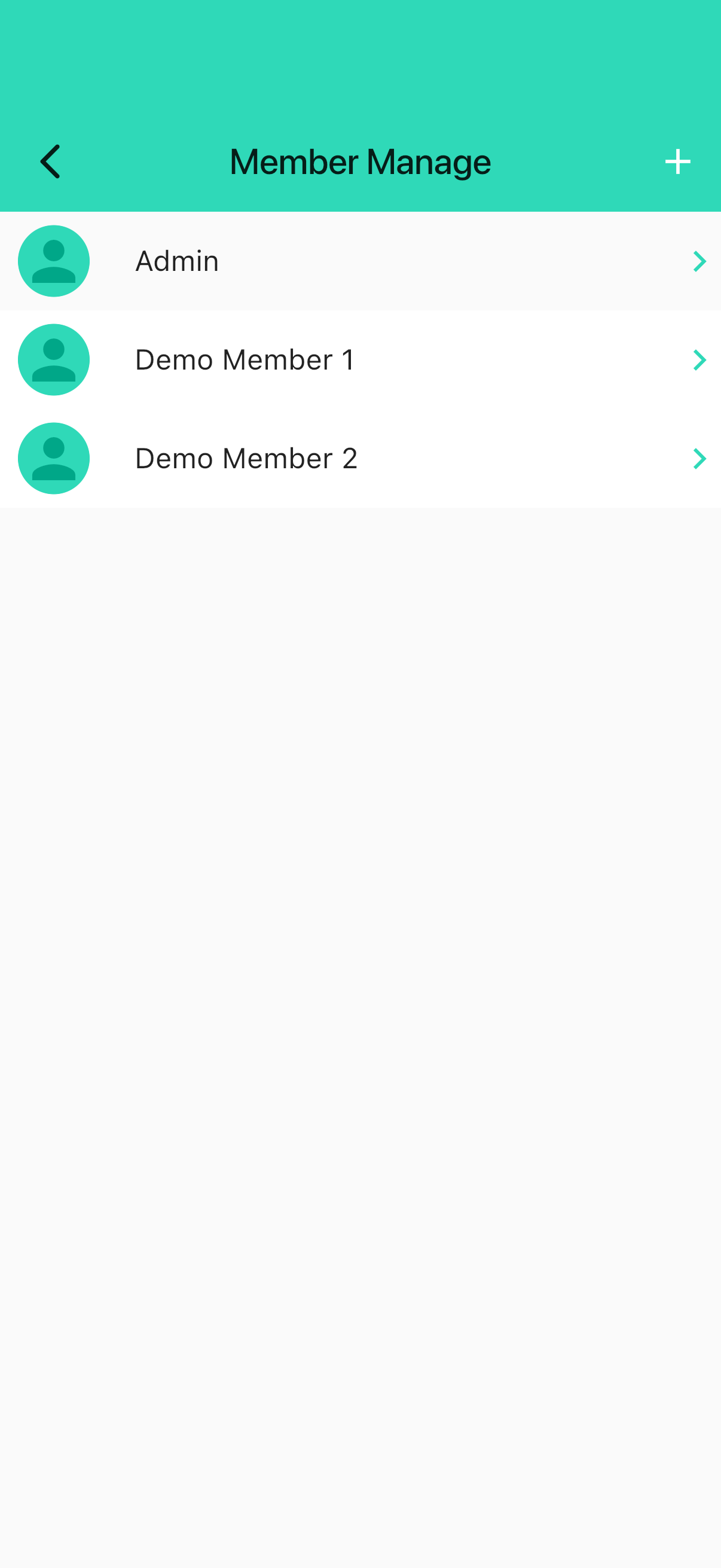 YoLink app — YS7616 normal access (synthetic demo)