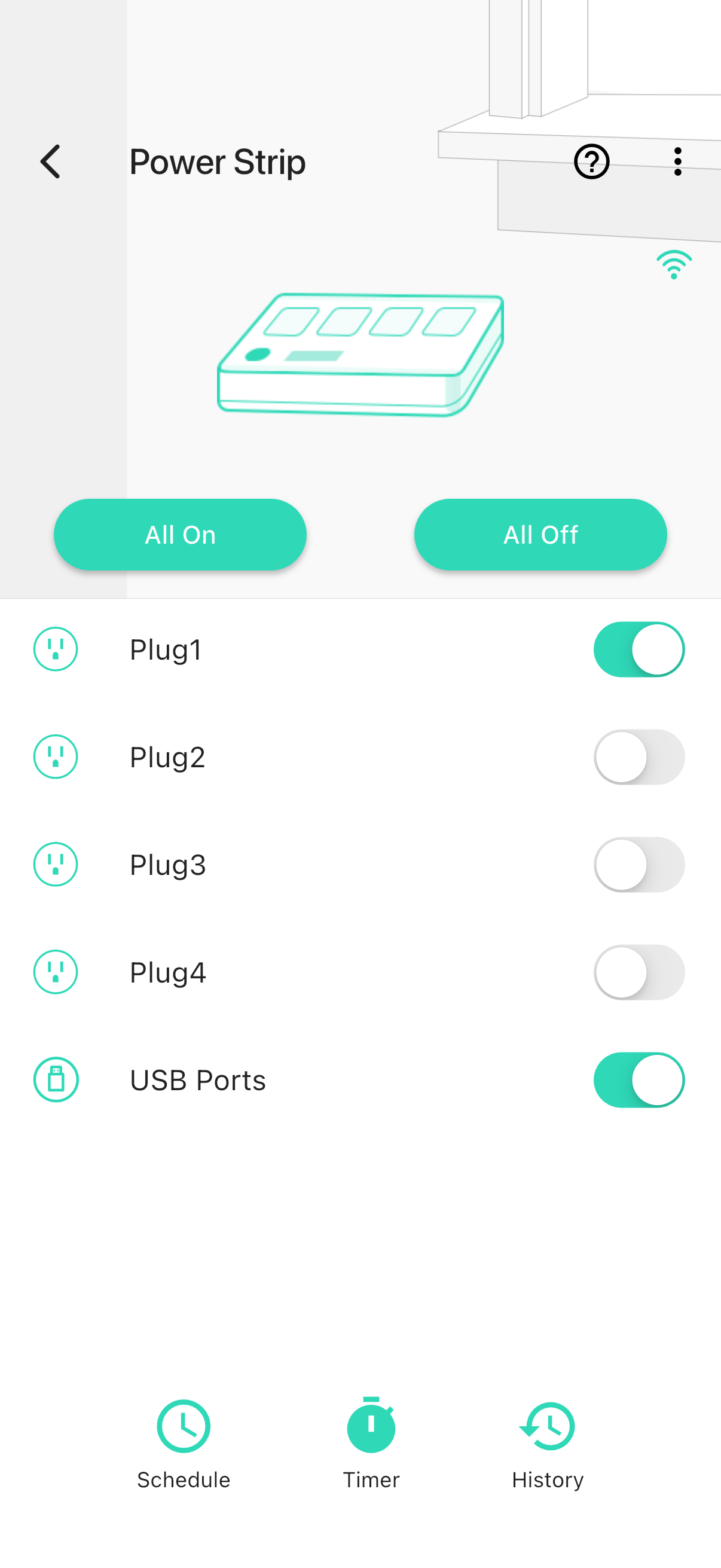 YoLink app — YS6801 normal overview (synthetic demo)