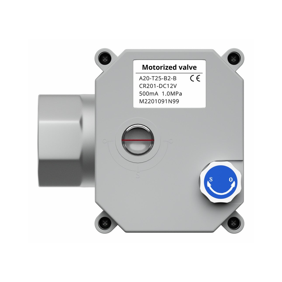 Valve Controller 2, size 1-Inch DN Series Stainless Steel Motorized Valve