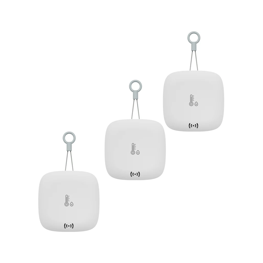 Weatherproof Temperature and Humidity Sensor 3-Pack
