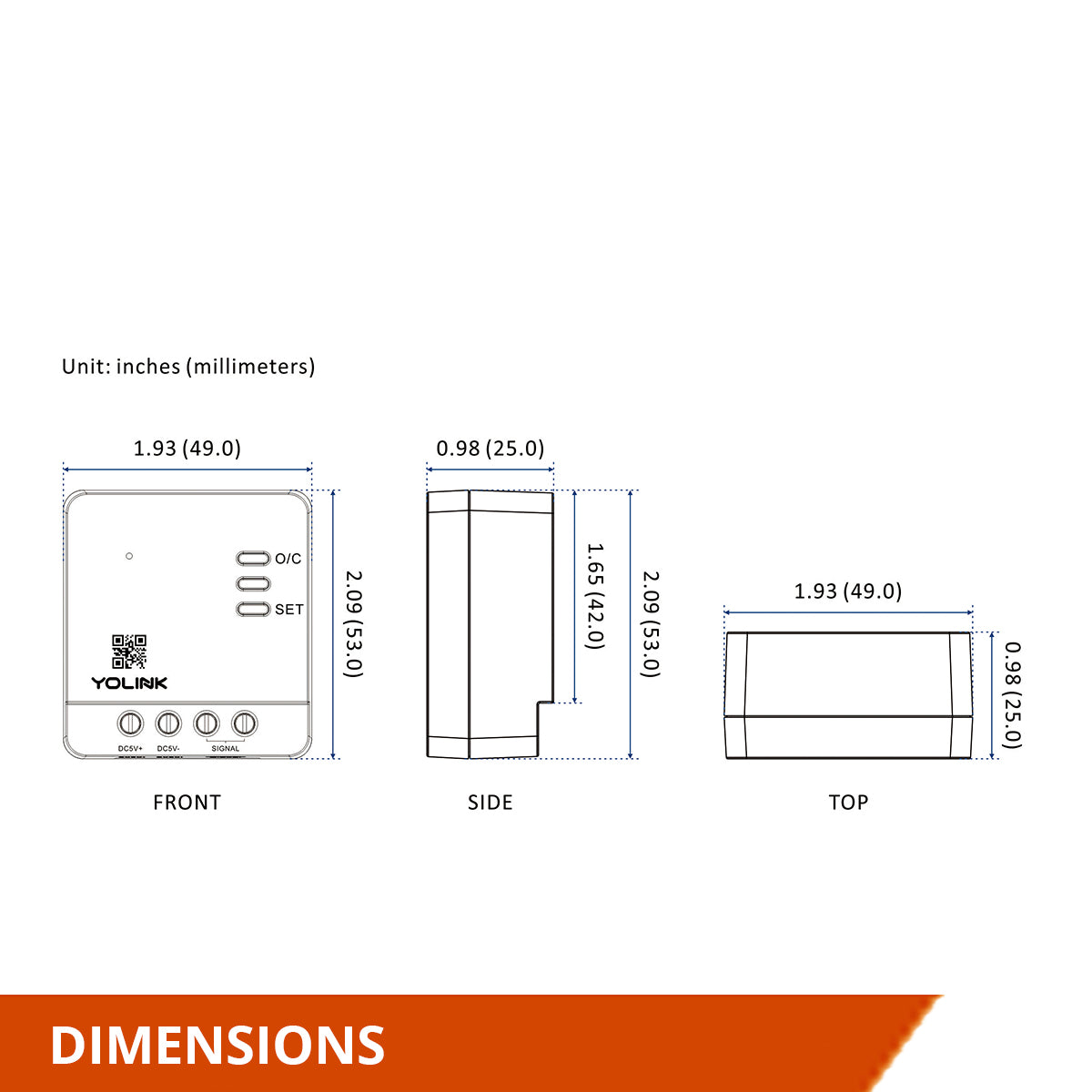 YoLink Smart Garage Door Controller - YoLink Hub Required - YoLink