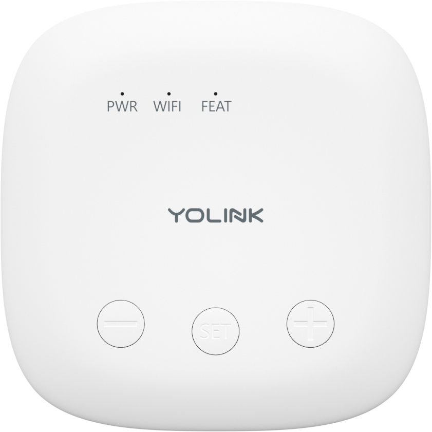SpeakerHub - Hub with Speaker Plays Sounds and Your Text-to-Speech Custom Messages, LoRa-Powered radio range up to 2,034 ft (620 m) in open air, WiFi Required - YoLink