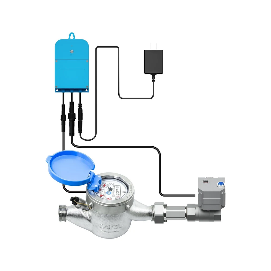FlowSmart Control: Meter & Valve Controller, 1-1/2" Meter & Motorized Valve Kit