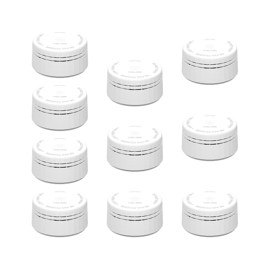 Photoelectric Smoke Alarm 10-Pack