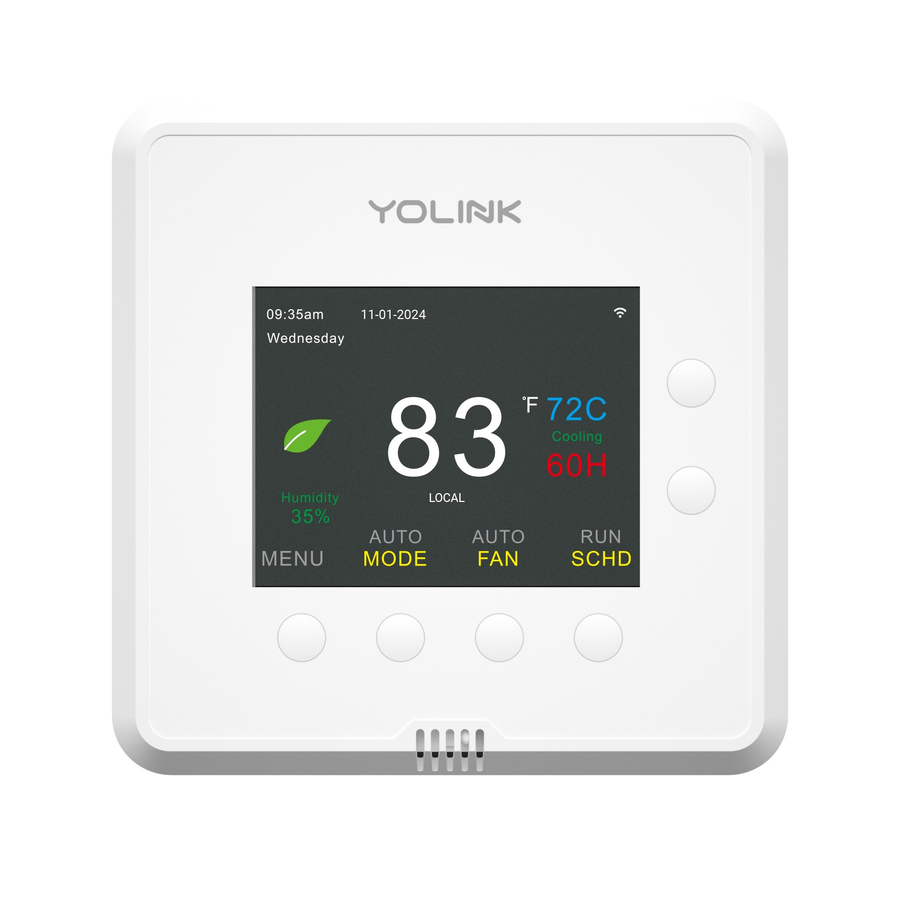 YoLink Thermostat, Heat Pump Compatible
