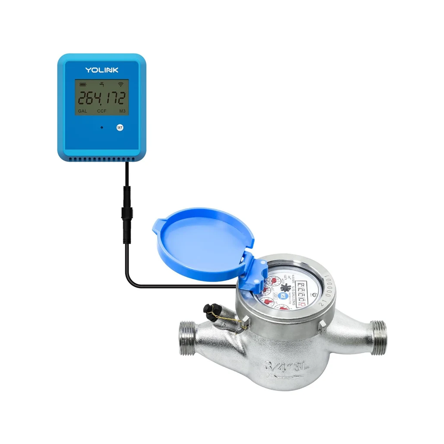 FlowSmart Meter: Water Flow Sensor, 3/4" Water Meter Kit