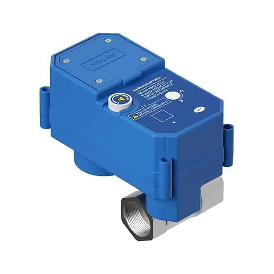 YoLink X3 Commercial Smart 3/4'' Motorized Ball Valve, Stainless Steel, NSF Certified, 10-Year Battery, LoRa radio range up to 2,034 ft (620 m) in open air, Alexa, IFTTT, Home Assistant –"