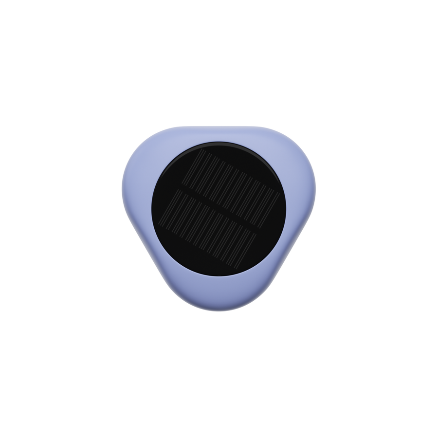 YoLink Solar Soil Detector — solar-panel top view